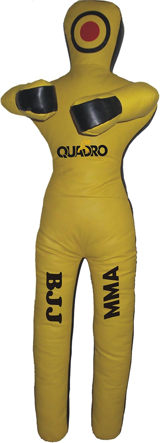 Martial Arts Grappling Dummy Yellow Jiu Jitsu Punching Bag - Unfilled