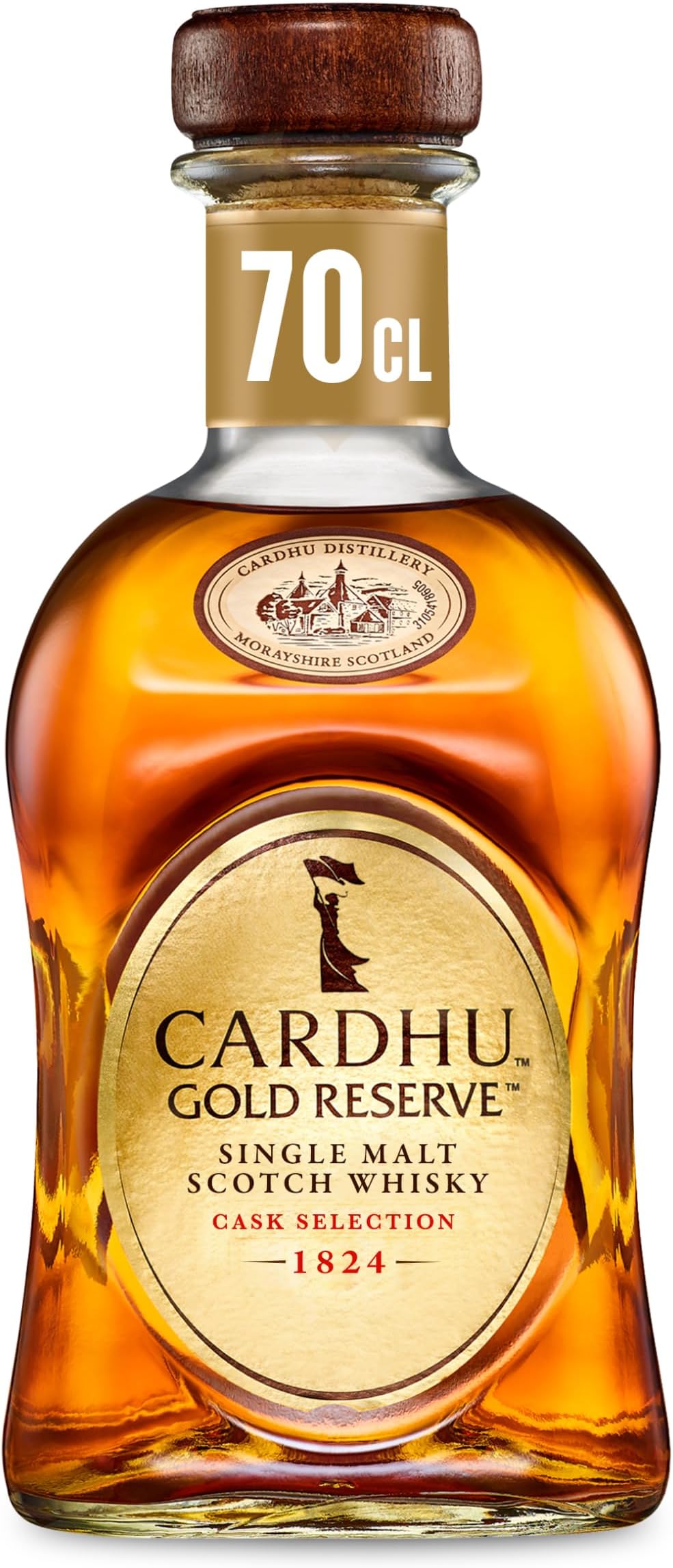 Cardhu Gold Reserve Single Malt Scotch Whisky 70cl with Gift Box