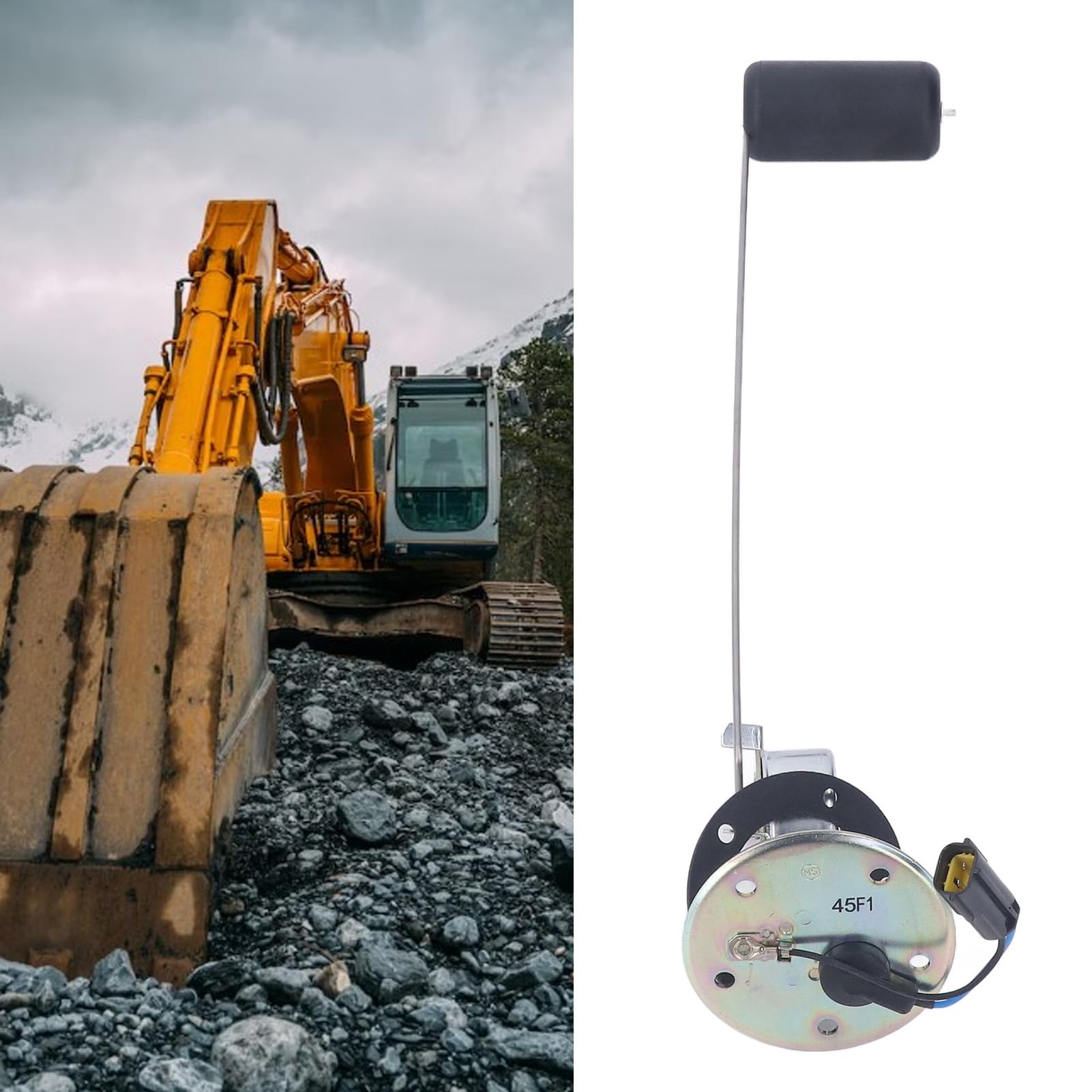 Sensore Galleggiante del Serbatoio del Carburante per Escavatore per Kobelco SK200 8 SK210 8 SK330 8 Monitoraggio Accurato in Tempo Reale, Materiali Durevoli