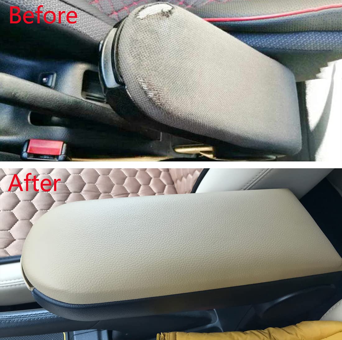 Accoudoir Central En Cuir Noir Pour Skoda Roomster (2006+) - Neuf - Référence TFS