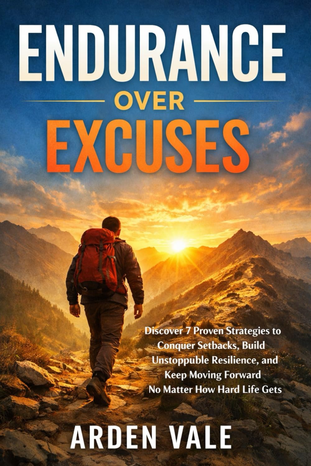 ENDURANCE OVER EXCUSES: Discover 7 Proven Strategies to Conquer Setbacks, Build Unstoppable Resilience, and Keep Moving Forward No Matter How Hard Life Gets