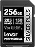 Cartão de Memória Lexar Professional Silver Plus SDXC UHS-I Card 256GB