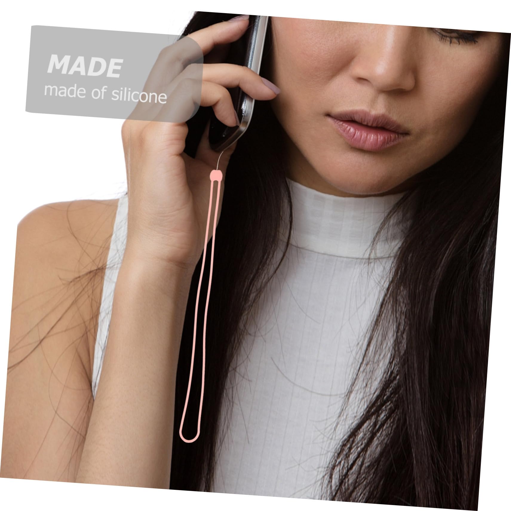 Gadpiparty Handyband Aus Silikon Telefon Lanyard Halsband Schlüsselkette Handy-lanyard Handy-charme Schlüsselbund Lanyard Für Telefon