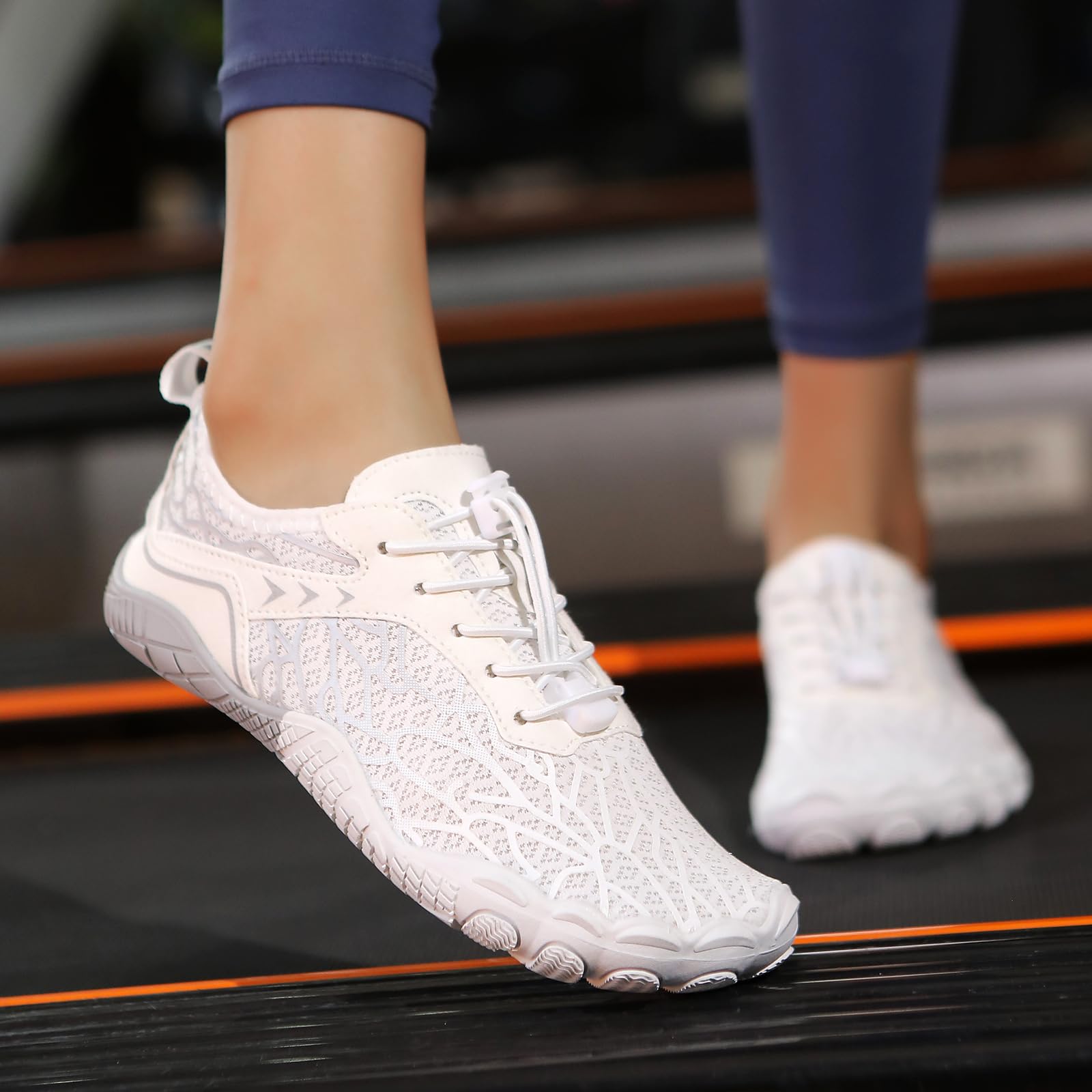 HF Stride Shoes Women Slip On Wide Toe Box Shoes Women Hike Barefoot Sneakers Healthy & Non-Slip Barefoot ShoesWomen Hiking Footwear Men Lightweight Walking Sneakers Unisex — view 3