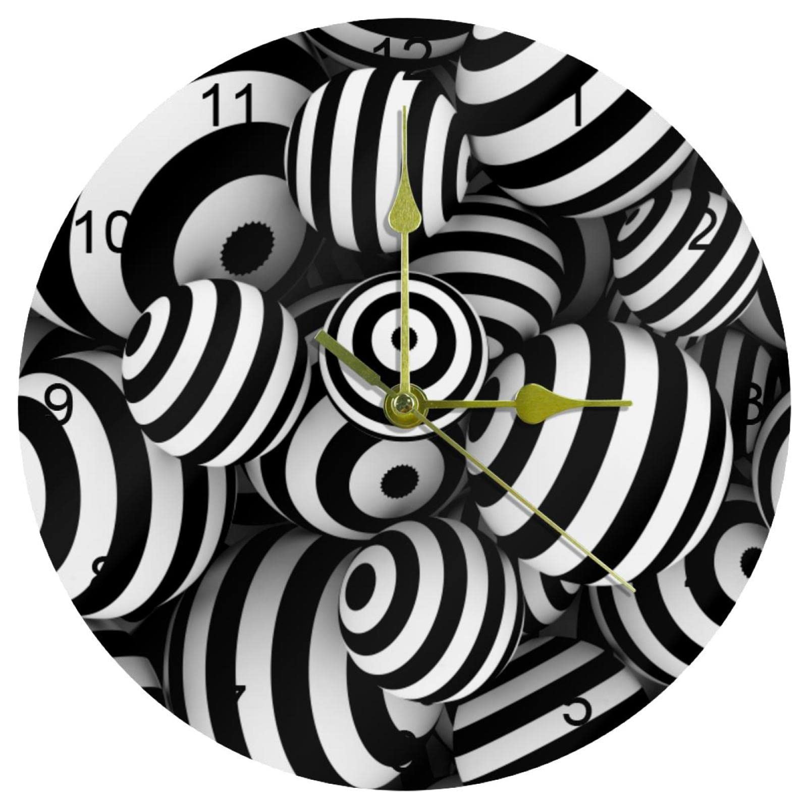 Horloge murale facile à lire pour un confort visuel optimal