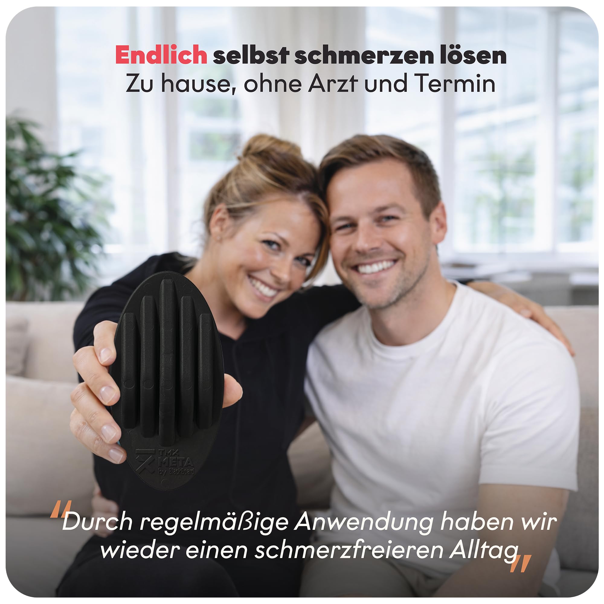 TMX® META Fußtrigger – Fußtrainer gegen Fersensporn & Plantarfasziitis | Linderung von Fußschmerzen, u.a. Hallux Valgus | Triggerpunkt Drücker | Fußmobilisator & Fußmassage Tool - Fussmassage