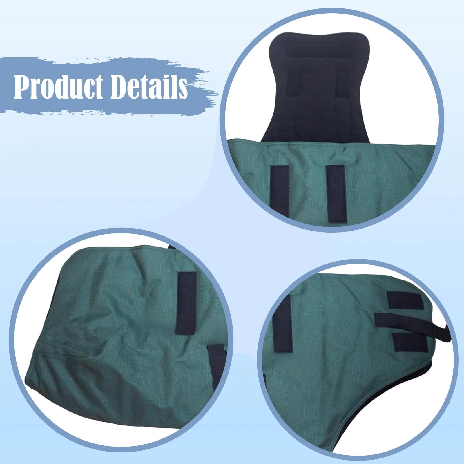 Pferdedecke aus 600D Oxford Gewebe Warm Gefüttert Atmungsaktiv Pferdebekleidung Pferdefliegendecke Winterblanket für Ausritt Weide Innenstall 75cm