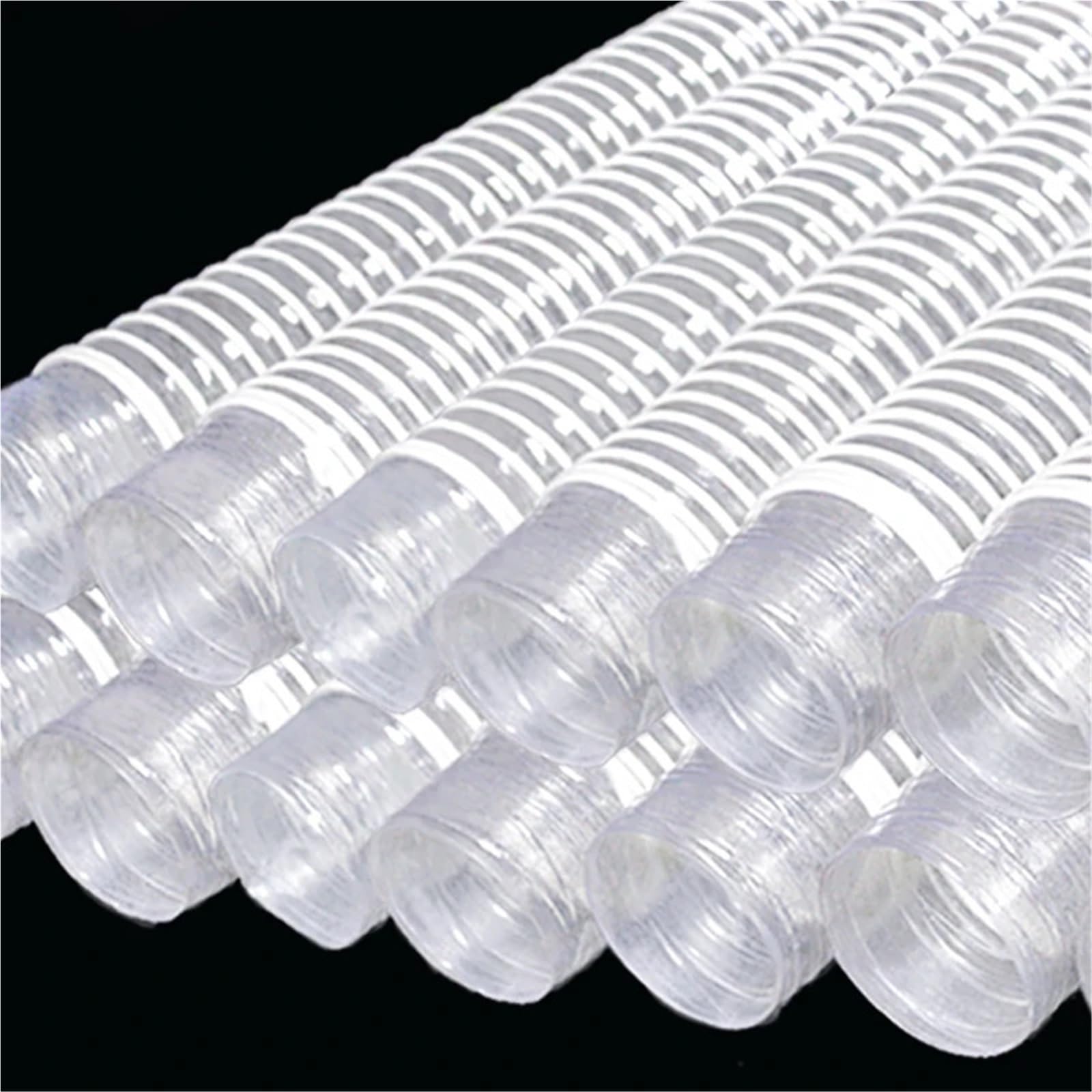 Tubo di aspirazione della polvere, in gomma PVC | Tubo flessibile for aspirazione industriale in PVC, diametro interno 32-100 mm, lunghezza 1000 mm (ID 90 mm)(ID 55mm)