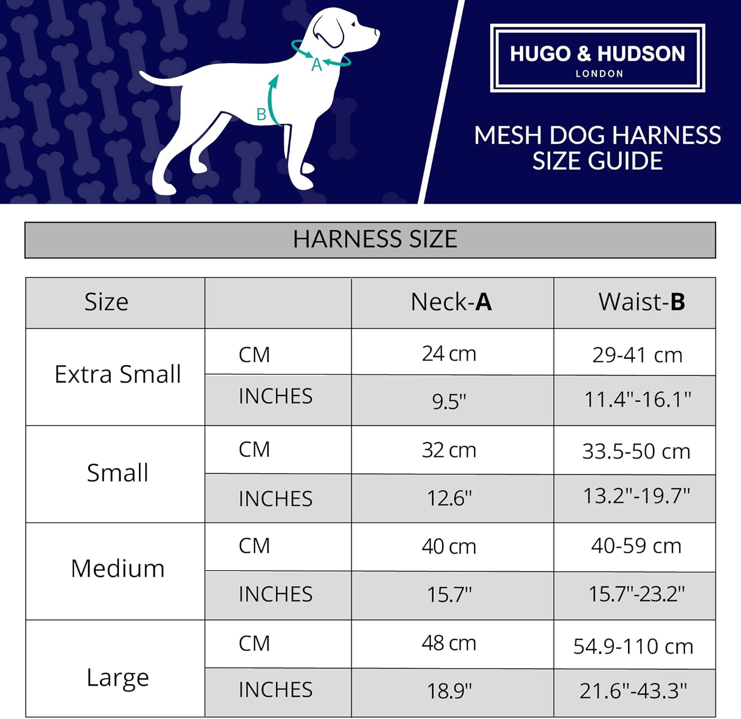 HUGO & HUDSON Dog Harness No-Pull Pet Harness Adjustable Quick Dry Mesh Padded Vest, Yellow, XS