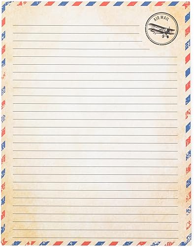 Vista 39 de Paquete de 50 papel clásico envejecido, papel estacionario vintage, uso para crear escritura, dibujo, bocetos, proyectos de pintura, apto