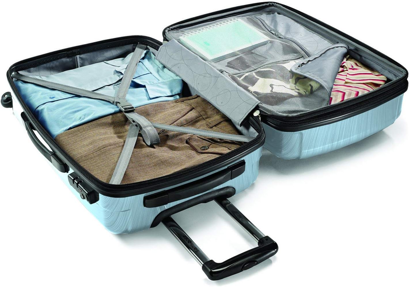 Hardside Luggage with Spinner Wheels 