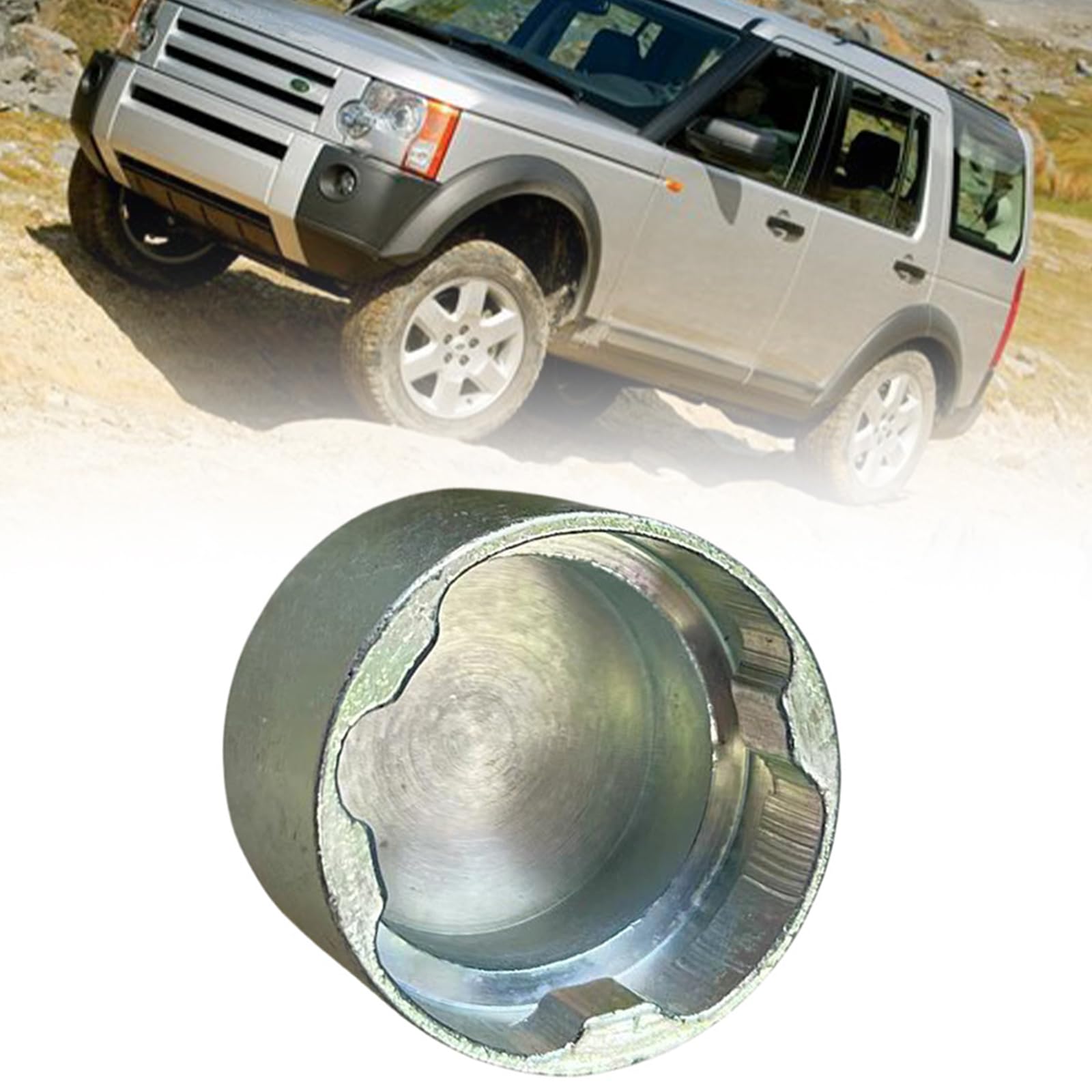 Écrou de verrouillage de roue pour Land Rover Discovery 3/4 Range Rover « T » OEM : KBM500180, clé antivol de roue de rechange Security Master