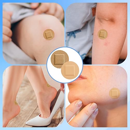 Miniatura 7 de CXYARY 400 vendajes redondos, vendaje de tela y vendaje impermeable sin látex, utilizado para tratamiento de emergencia y cuidado de heridas en la