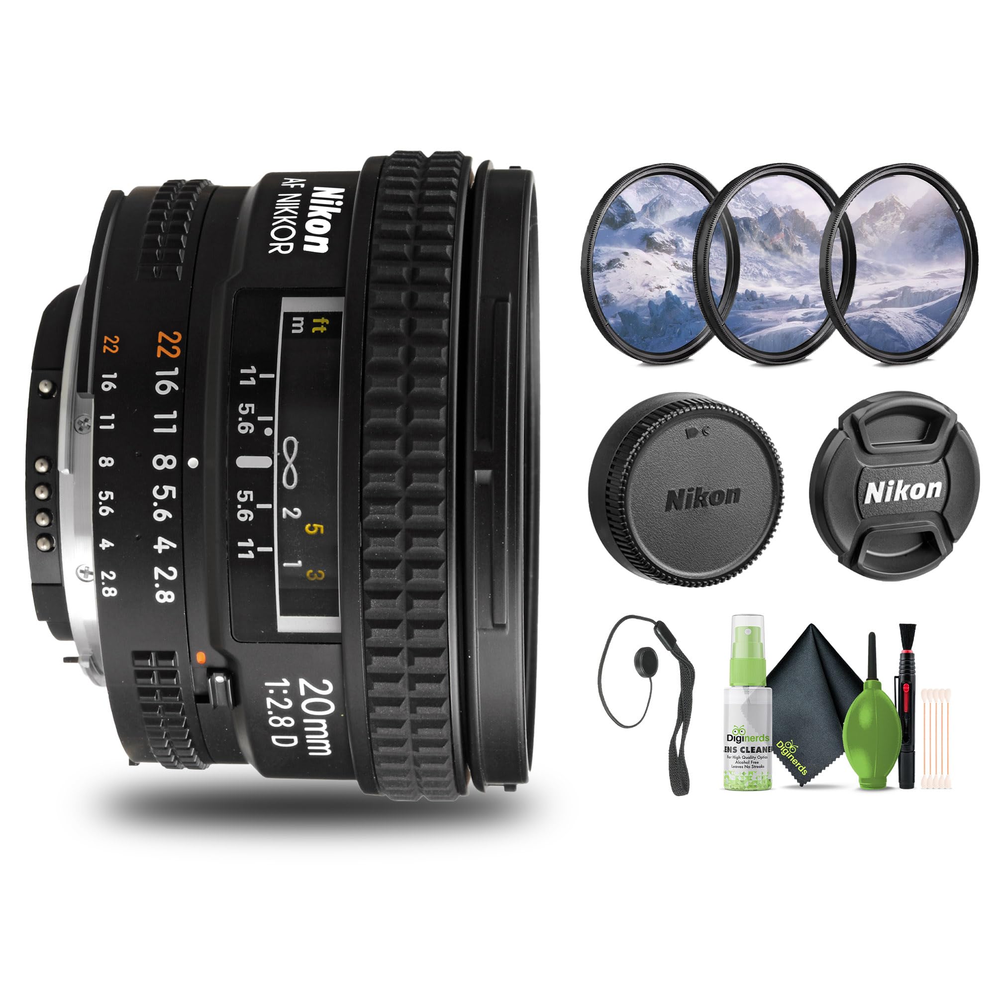 Amazon | Nikon AF NIKKOR 20mm f/2.8D レンズ (1913) +