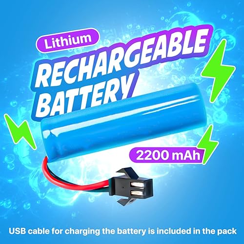 Miniatura 6 de Bubble Machine Blaster - Purple Bubble Gun for Kids, Adults, Automatic Bubble Machine Gun with 69 Holes, LED Lights, 5000 Bubbles per Minute, Funny