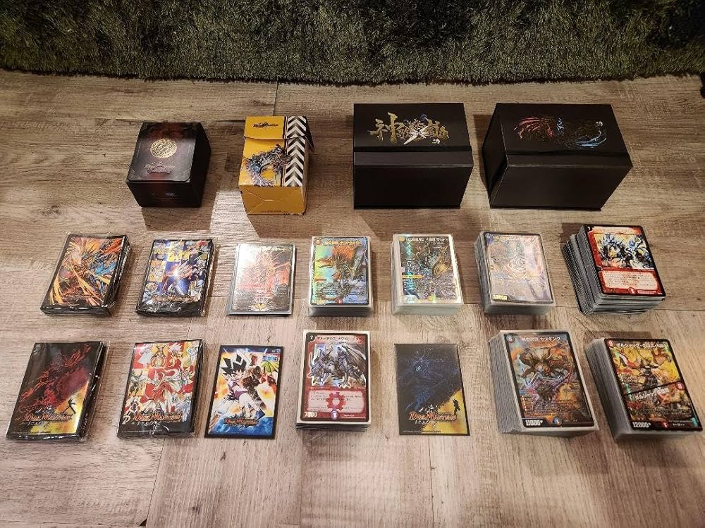 デュエマ引退品 デッキ4種 スリーブ デュエマ