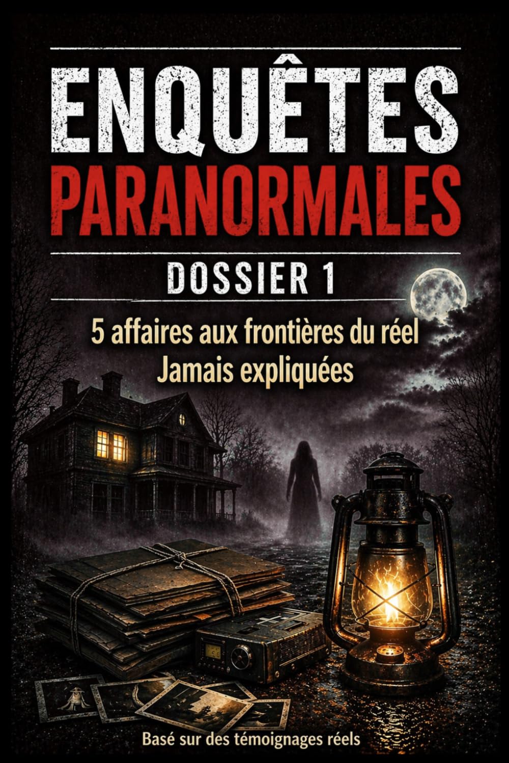 ENQUÊTES PARANORMALES : DOSSIER 1 - 5 affaires jamais expliquées: AMITYVILLE - LA DAME BLANCHE - LE COL DYATLOV - LE MOTHMAN - LA BÊTE DU GÉVAUDAN
