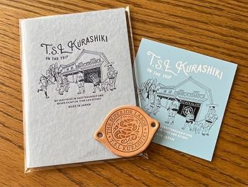 お値下げ　トラベラーズノート　TSL倉敷タグセット TSL Kurashiki に トラベラーズカンパニーの スパイラルリング
