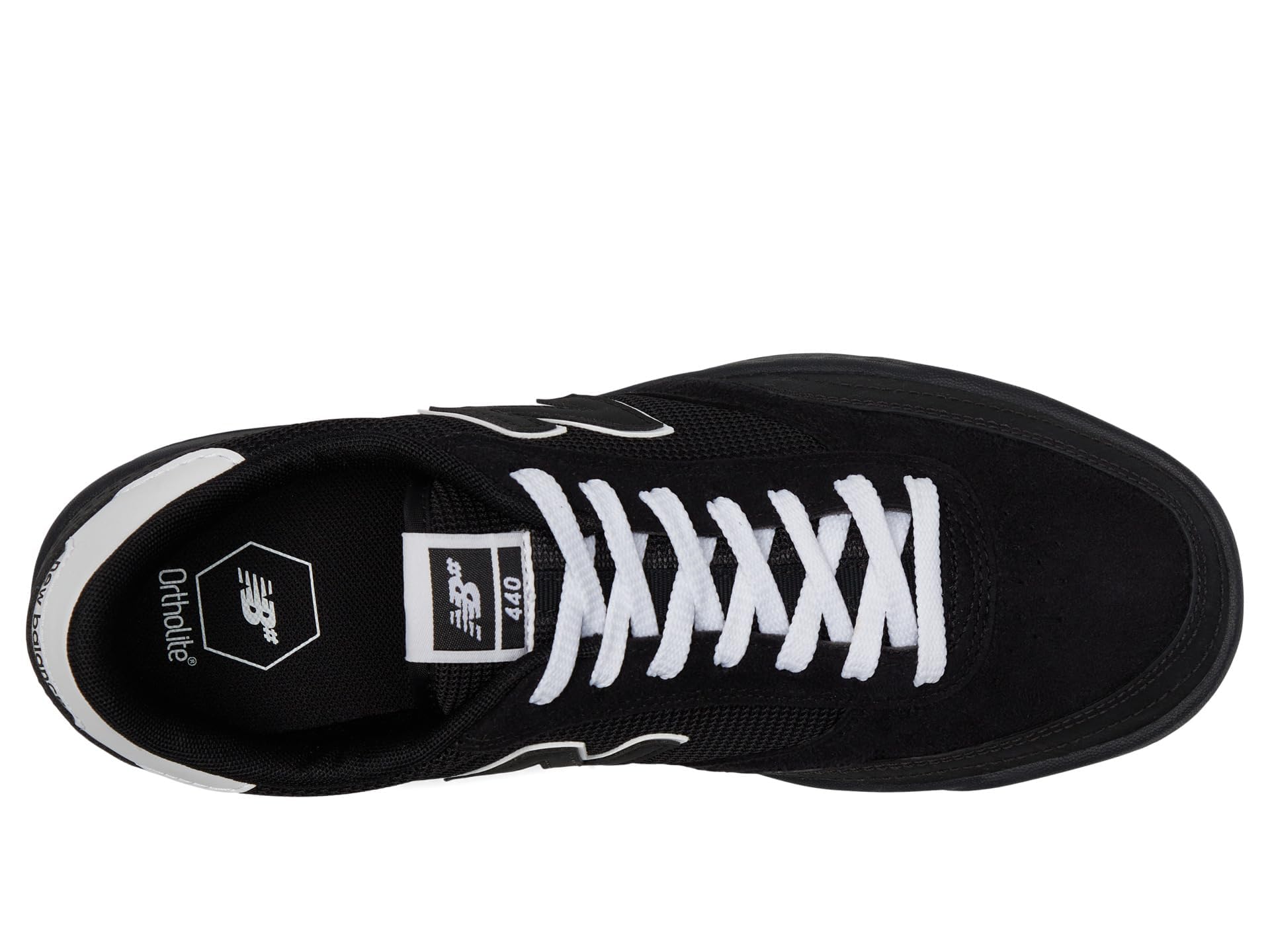 New Balance 440 Black/White Vegan US Men's 11, Women's 12.5 D (M)