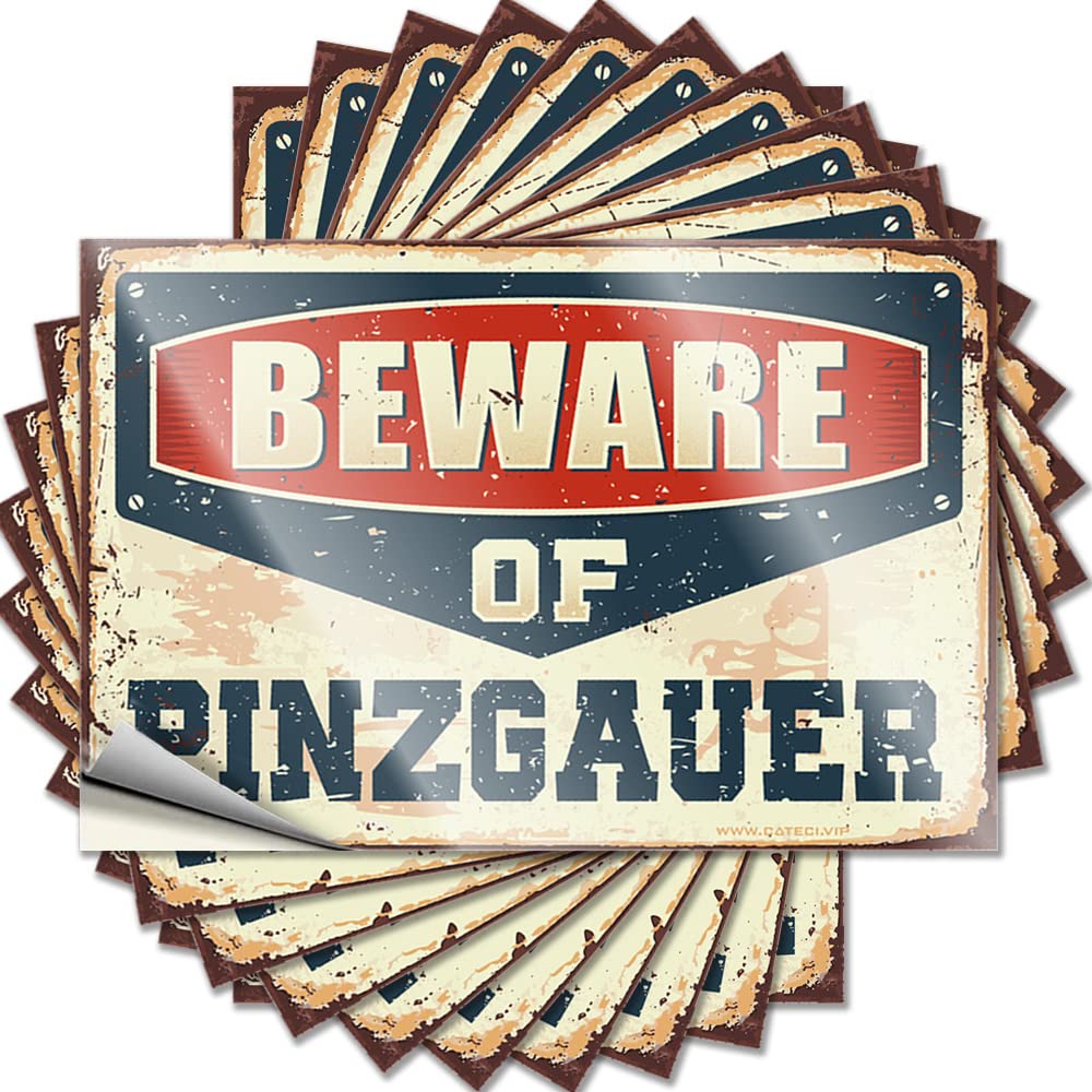 Fzfn Boys Colour Beware Of Pinzgauer Feminist Tattoos | Room Decor Teenager Waterproof Vinyl Wall Military Removable Decal Peel Stick(6X9cm)