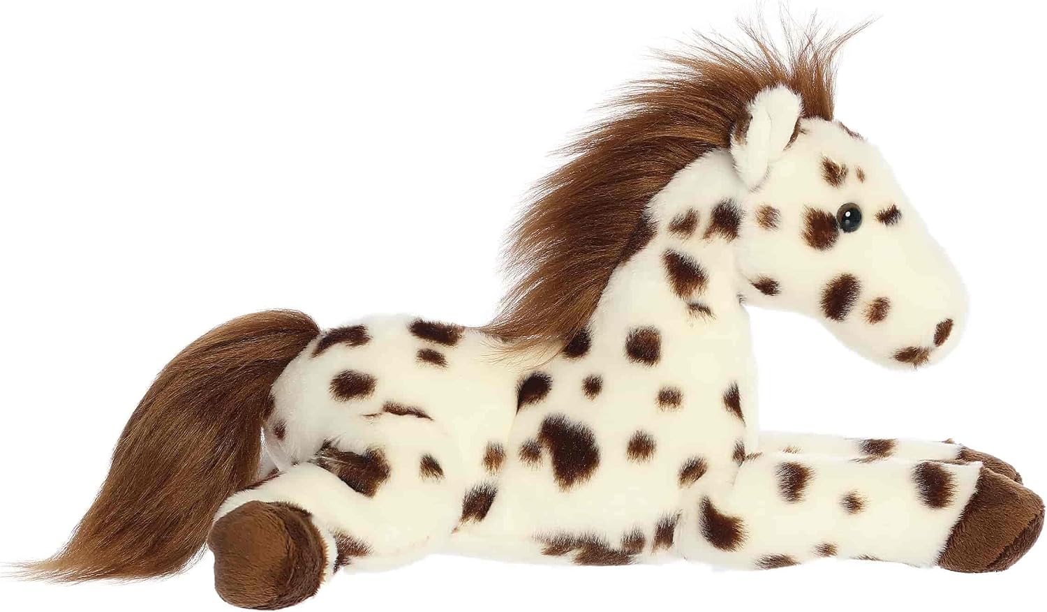 Aurora® Adorable Flopsie™ Blossom Appaloosa™ Stuffed Animal - Used to Create Imaginative Play Adventures - Perfect for Birthdays, Kids and Adults, All Ages - Brown 12 Inches