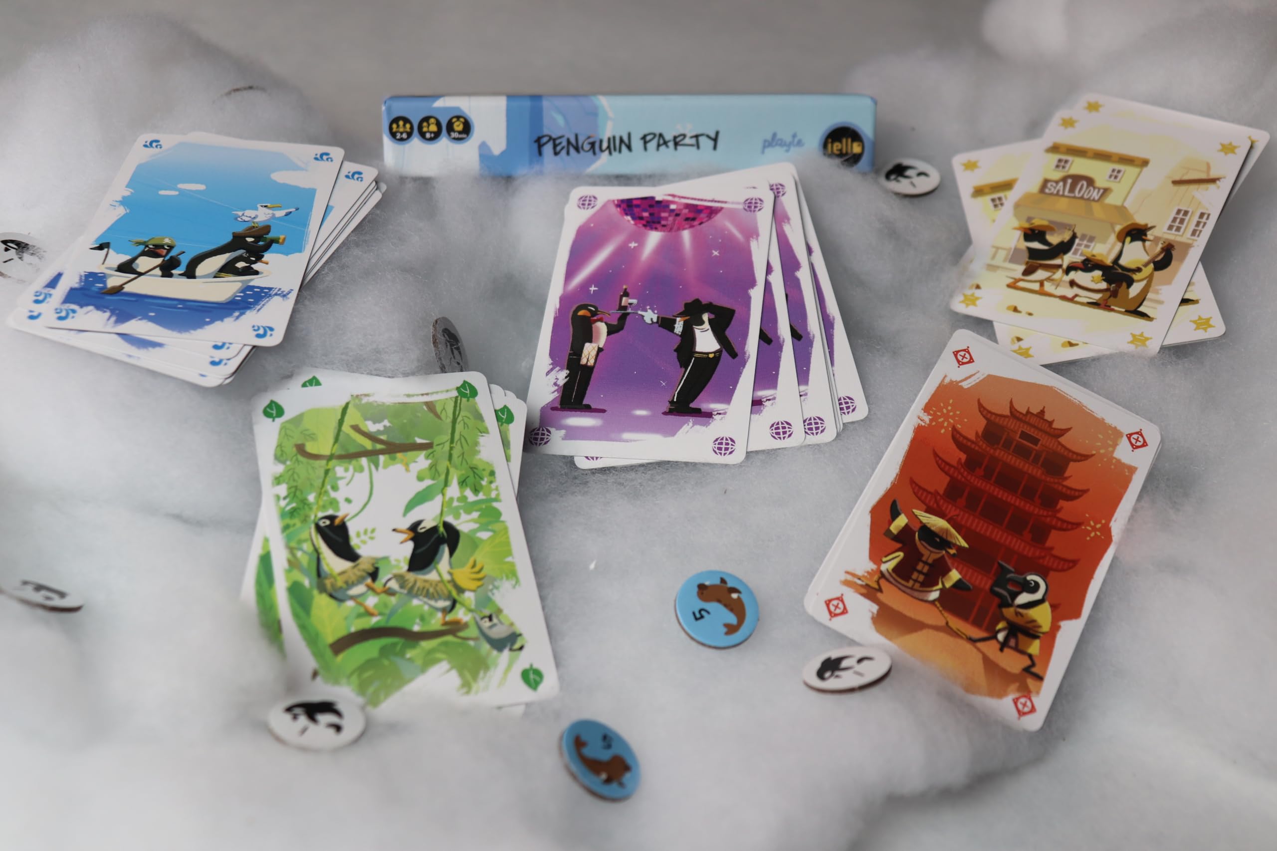 IELLO: Pina Coladice - Gioco da tavolo con dadi di strategia, tema bevande giocose, gioco per feste in famiglia, età 8+, 2-4 giocatori, 10 minuti