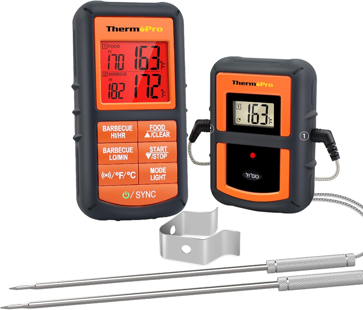 thermopro tp08s wireless digital meat thermometer