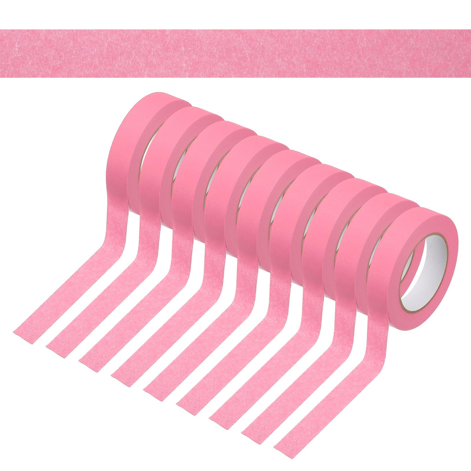 PATIKIL 495 Yardas x 1 Pulgada Cinta De Pintor Rosa | Enmascarar Cintas Manualidades Pintura Pared Decoración Artística Manualidades Arte Rotulación