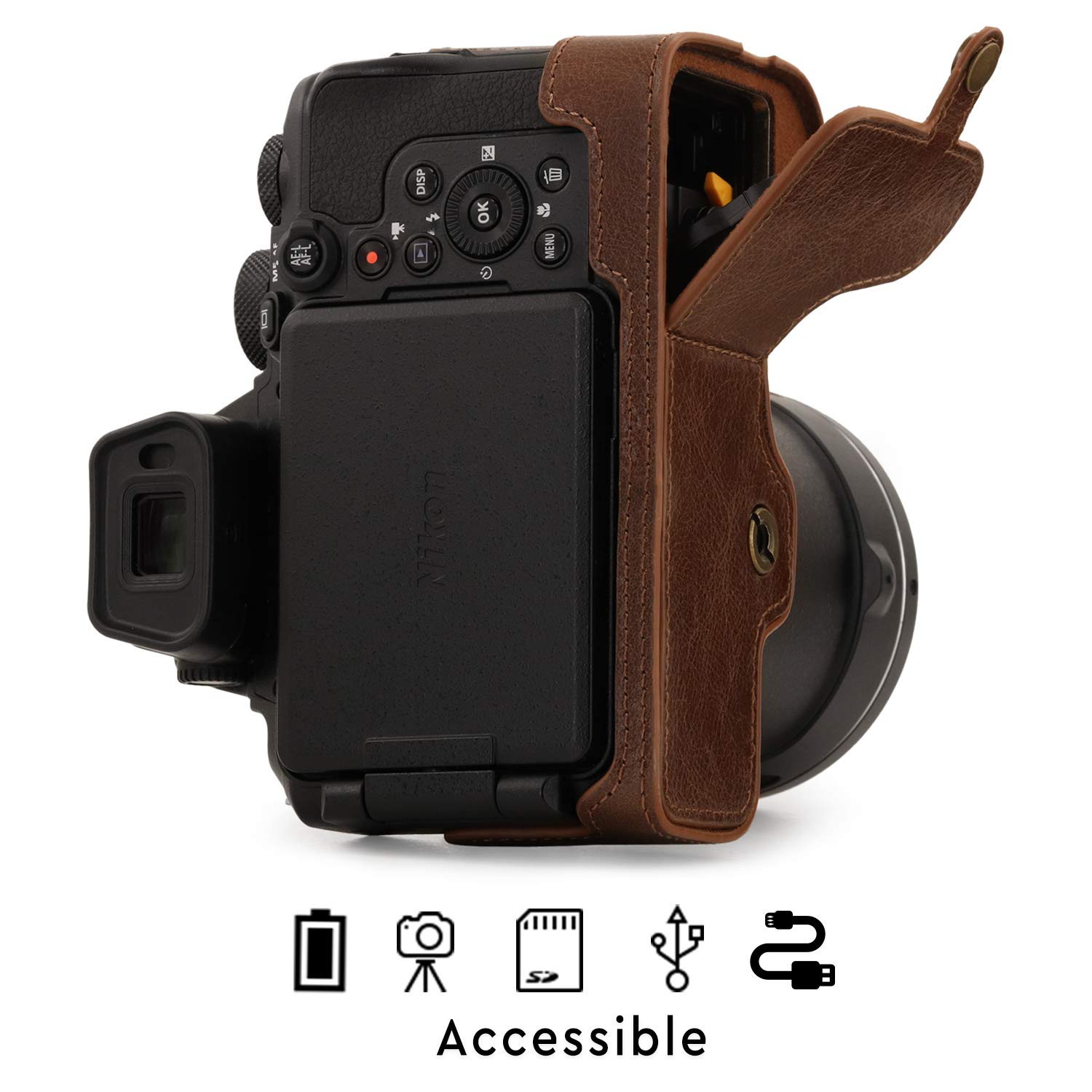 ■ほぼ新品■ Nikon COOLPIX P950 ケース付　付属品全部あり ほぼ新品】Nikon デジタルカメラ COOLPIX P950 ブラック
