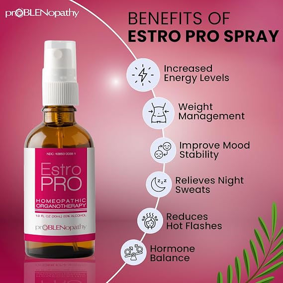 Estrogen Supplement for Women Oral Spray, 30 Ml, Menopause Support Daily Wellness Formula, Increases Energy, Improves Mood, Relieves Night Sweats, Hot Flashes, 30 Day Supply