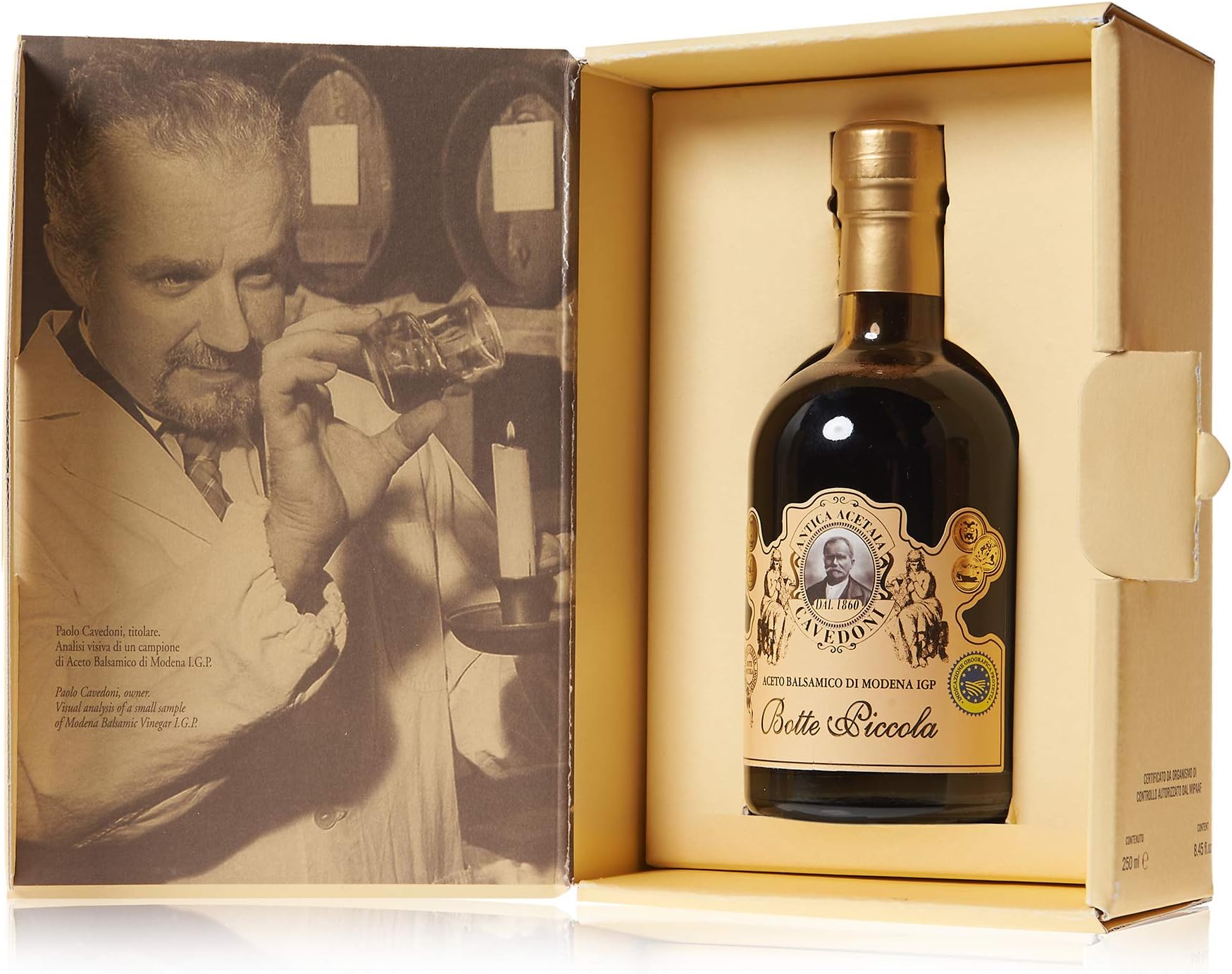 Botte Piccola Balsamic Vinegar IGP, 250ml Bottle