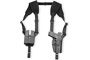 P320 Right Hand Shoulder Holster with Index Finger Release for Universal Pistols...