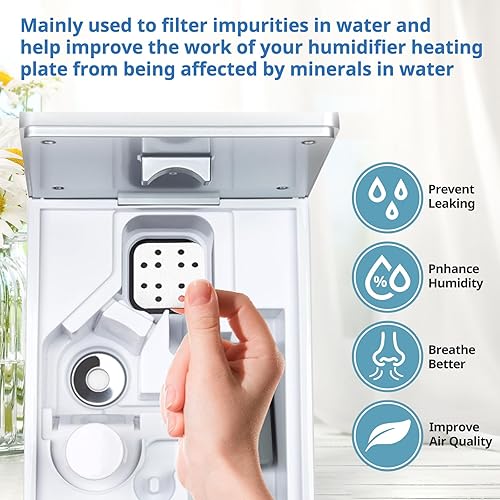 Miniatura 10 de Paquete de 30 filtros de repuesto para humidificador compatibles con LEVOIT Dual150, Dual200S, Classic300(S), humidificadores serie LV600S, pieza de