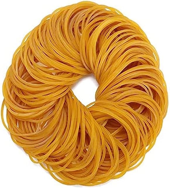 Rubber Bands, 400Pcs Elastic Bands, Strong Elastic Bands Rubber Bands, Large Thick Elastic Rubber Bands Set for Office, Home, School Supplies