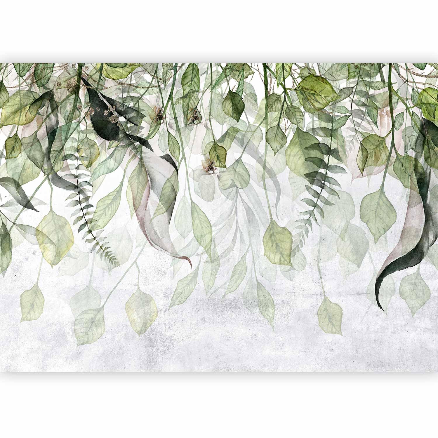 Papier peint panoramique nature pour masquer un mur et tout changer