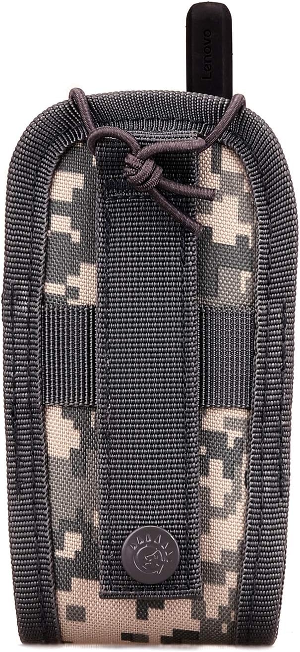 SINAIRSOFT Nylon Radio Holster, Universal Radio Case Lightweight Military Interphone Storage Bag Pouch for Molle System Walkie Talkies Holster Accessories (Army Green): Sports & Outdoors