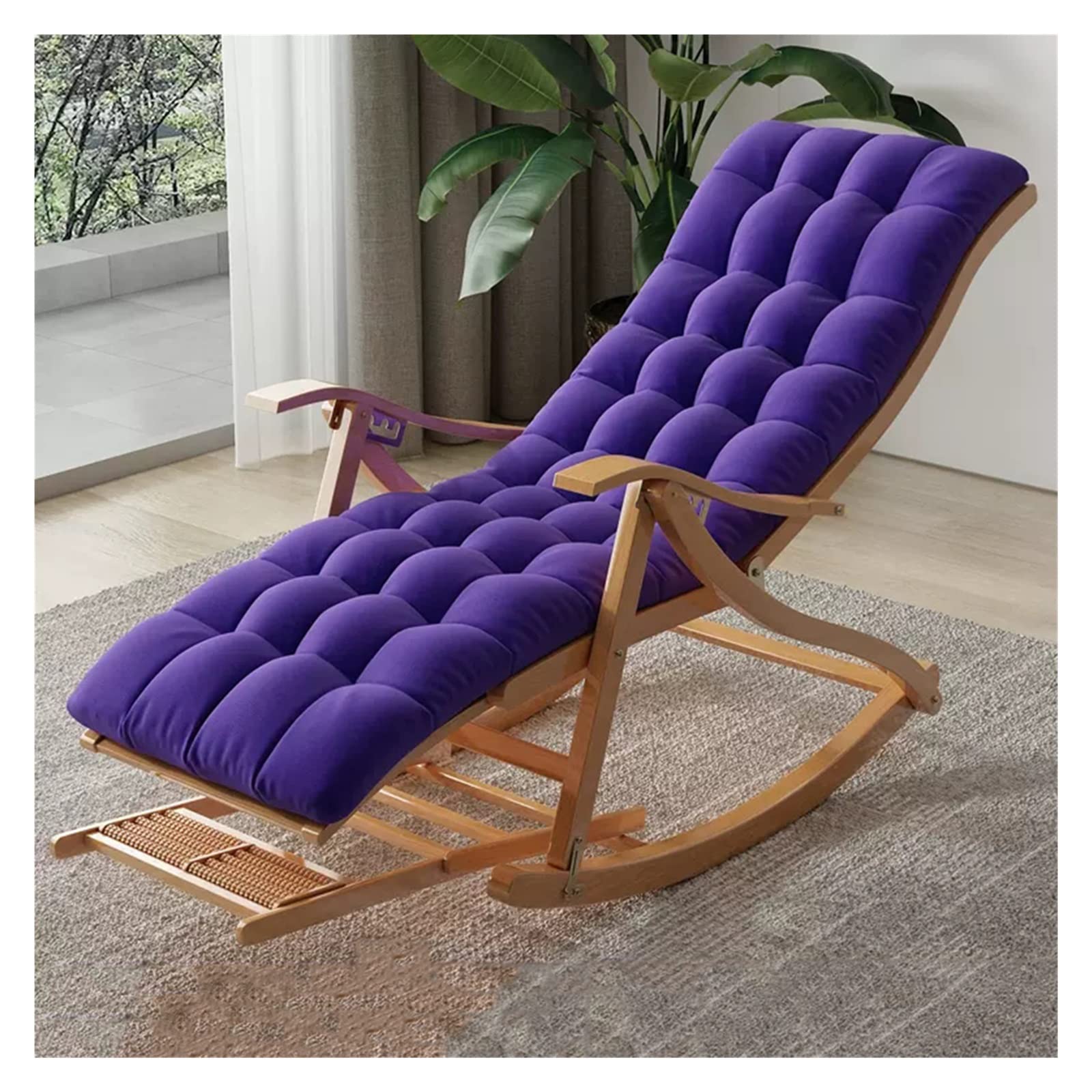 Chaise Longue en Bois de Bambou : Le Fauteuil Inclinable d'Extérieur Chic et Durable