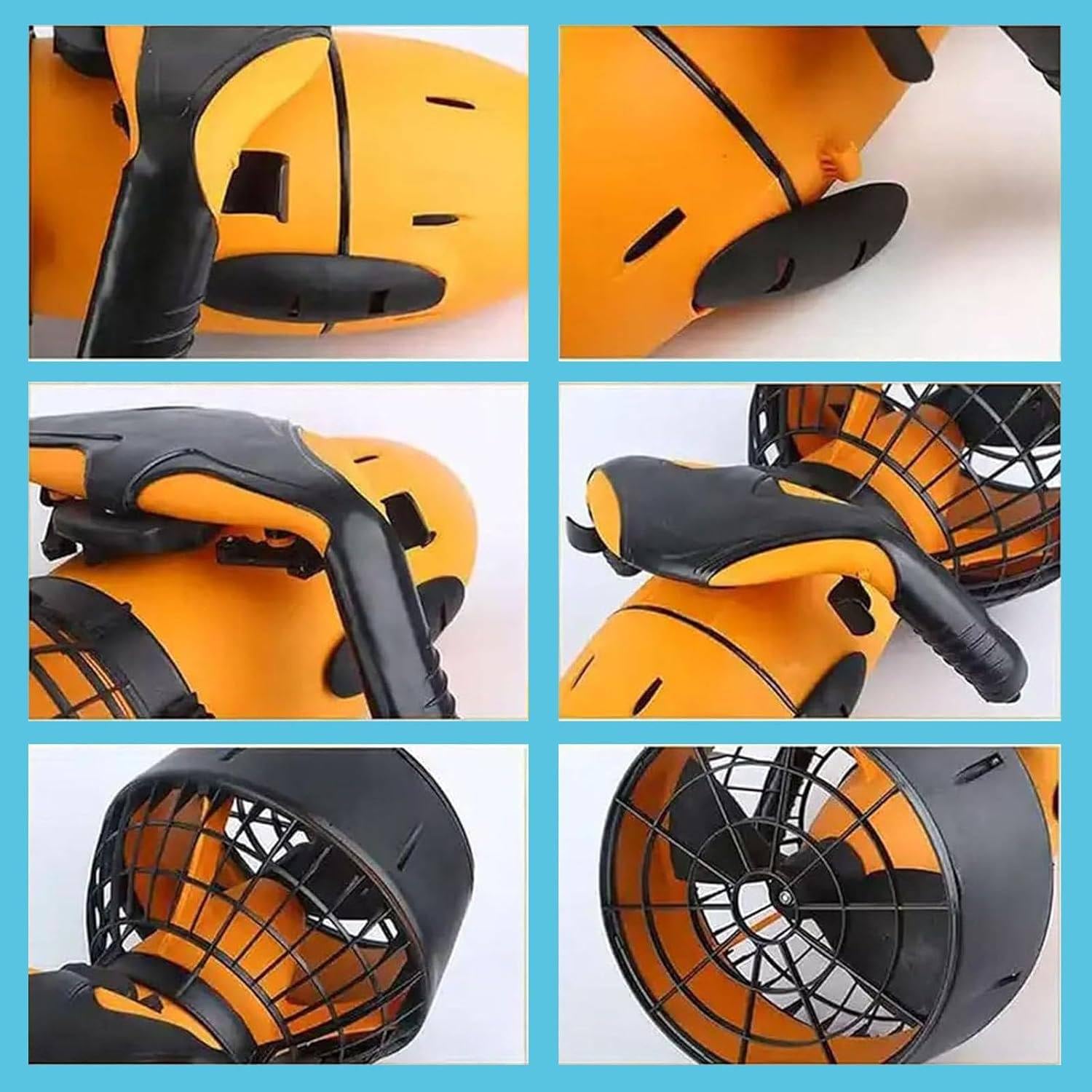 Scooter Submarino, Propulsor Eléctrico Subacuático 500 W, Un Potente Impulsor para Buceo Y Natación para Aventuras Acuáticas Inolvidables, Snorkel Y Diversión En Piscina.