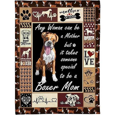 boxer dog blanket