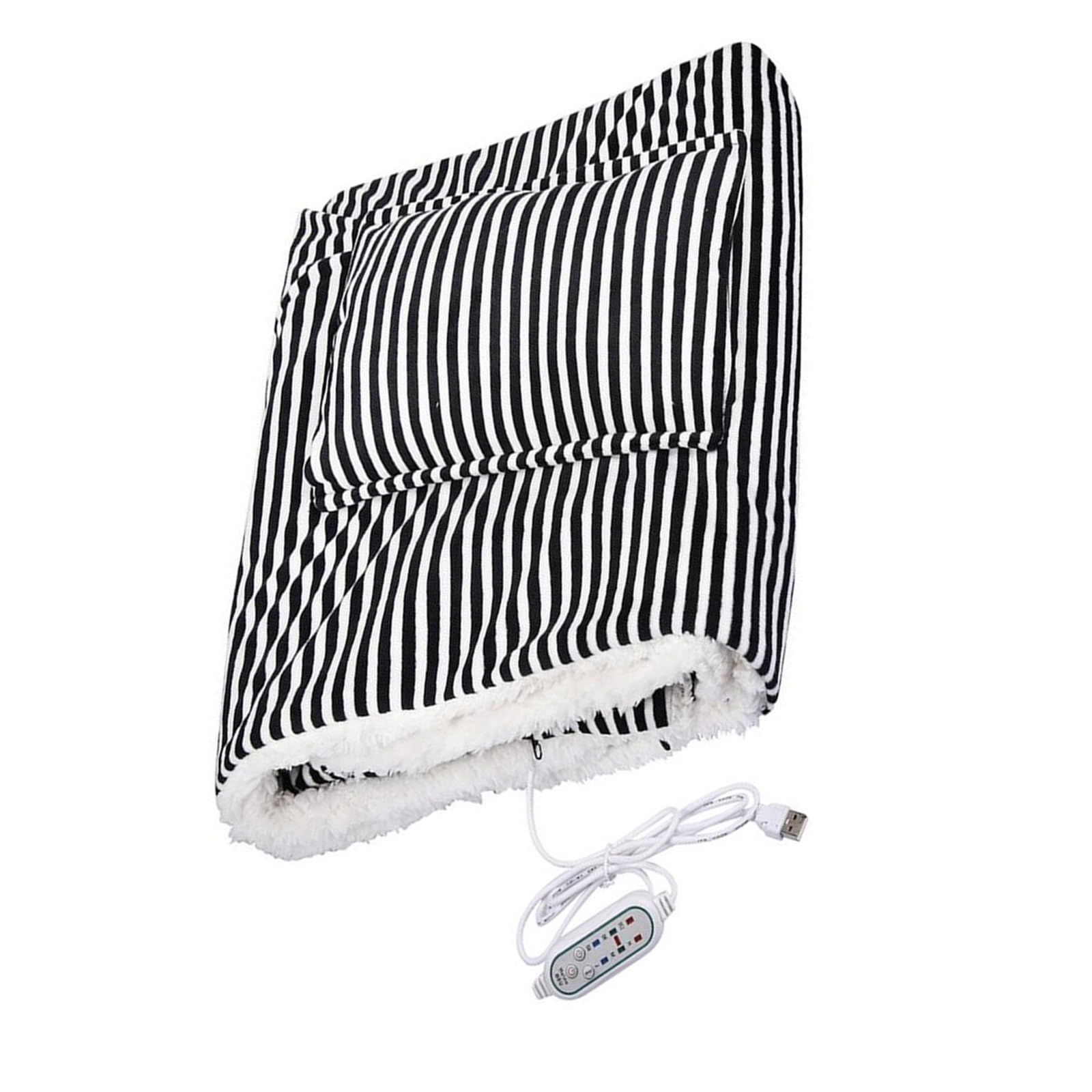 YROHGKPN USB Electric Blanket Adjustable Heat Levels Soft Flannel Winter Warm Shawl for Sofa Bed or Camping Camping Heated Blanket