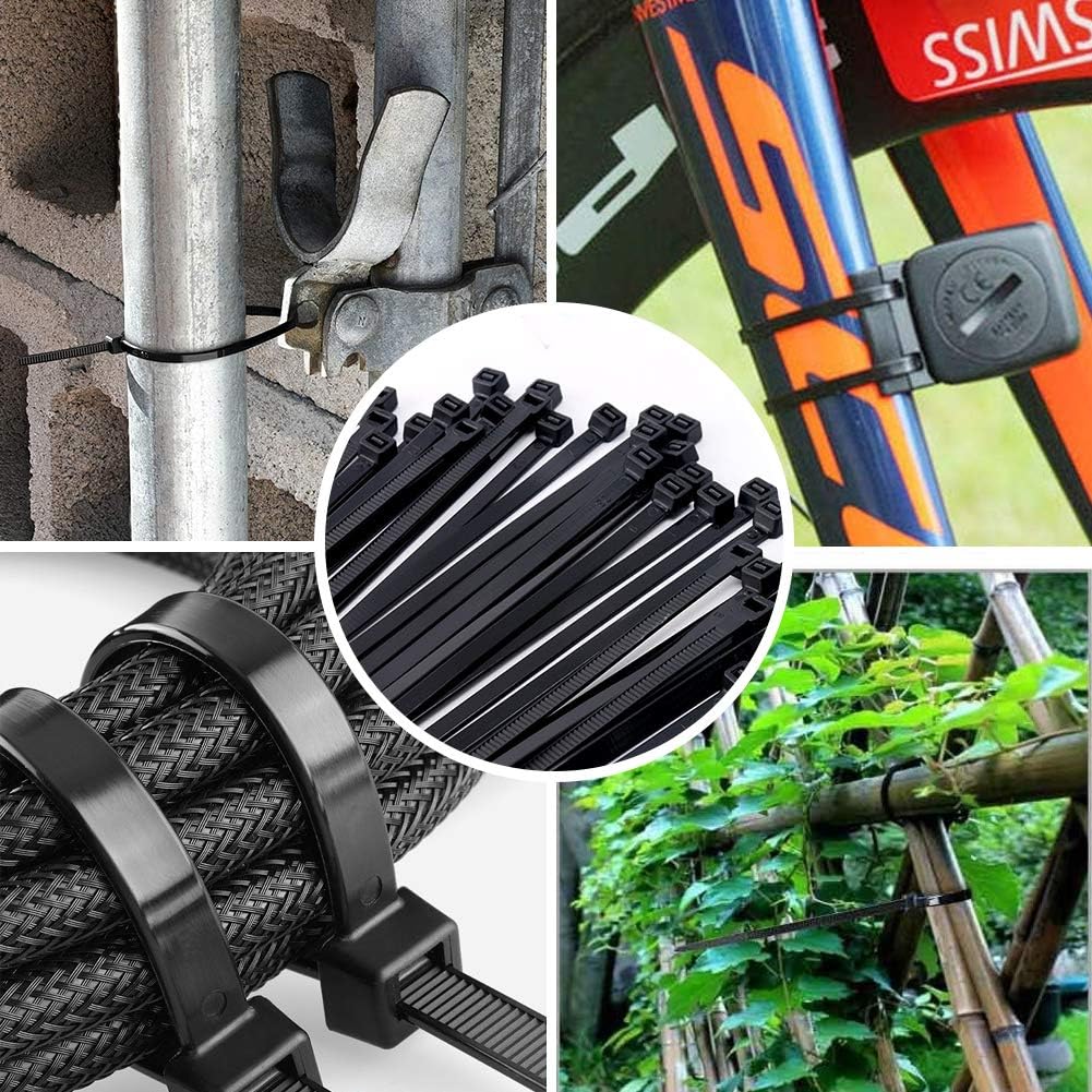 Best Deal Cheap 🛒 Zip Ties,ON THE WAY 500 Packs Djustable Durable Self Locking 4+6+8+10+12-Inch Width 0.16inch Assorted Size Wire Ties Ultra Strong Durable Nylon Cable Ties for Indoor and Outdoor Get Special Price Zip Ties,ON THE WAY 500 Packs Djustable Durable Self Locking 4+6+8+10+12-Inch Width 0.16inch Assorted Size Wire Ties Ultra Strong Durable Nylon Cable Ties for Indoor and Outdoor