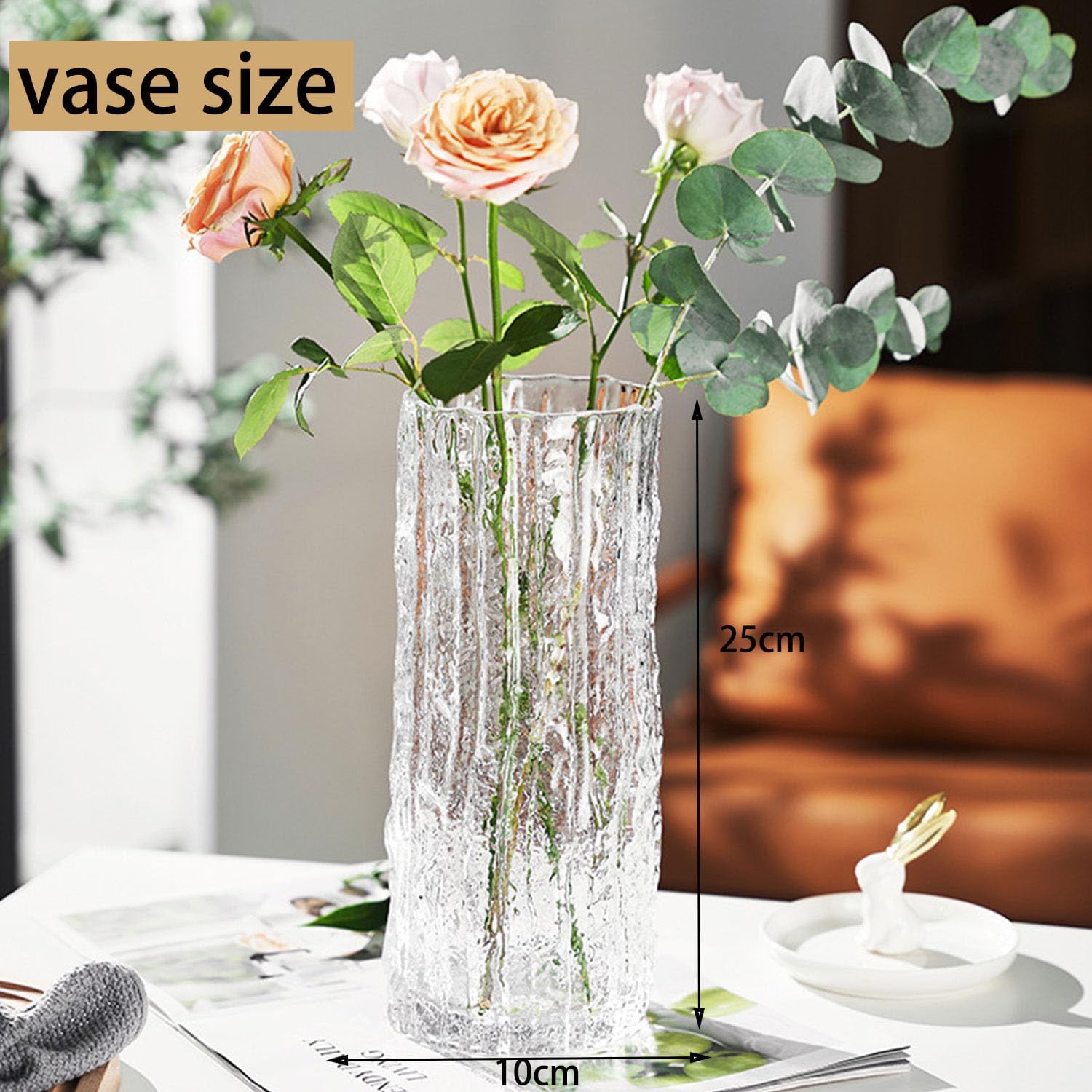 Modern open glazen vaas kopen? Decoratieve vazen - design vaas