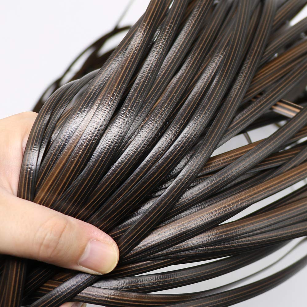 Oudini Plastic Rattan Wicker 500G Woven Rattan Material Synthetic Plastic Rattan For Chair
