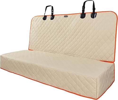 FATTY CHOWCHOW Fundas de asiento de coche para perro, asiento de coche para asiento trasero, protector de asiento de automóvil, impermeable, funda