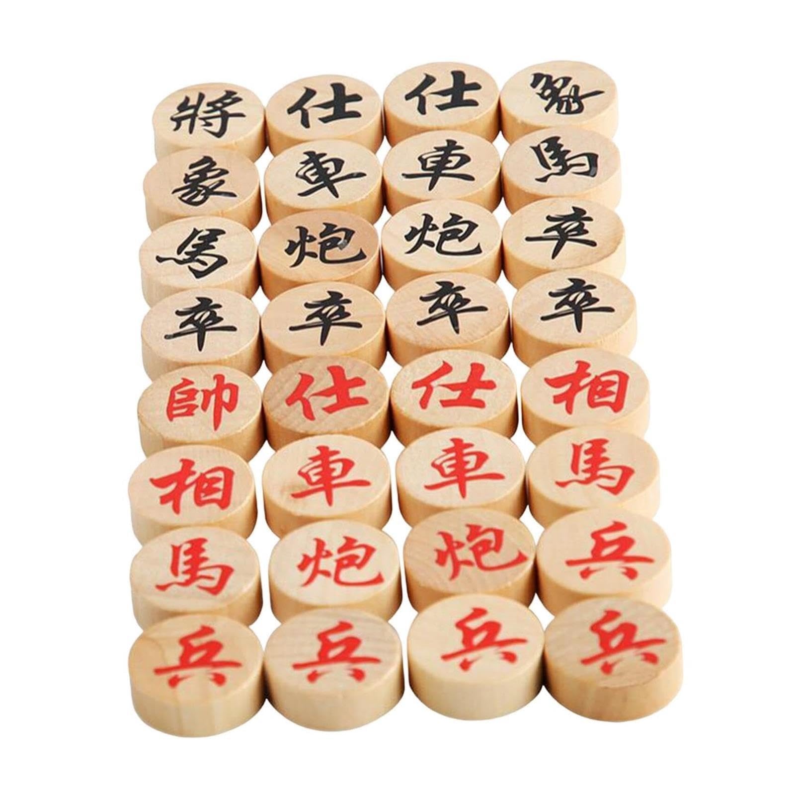 Juego de ajedrez Chino Xiangqi Tablero de Juego Plegable Ajedrez
