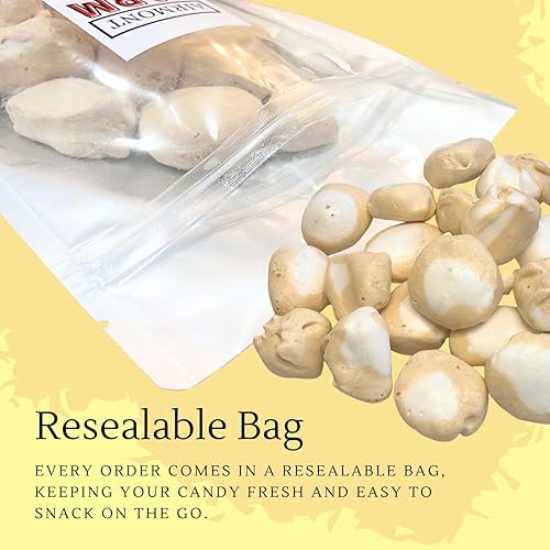 Miniatura 5 de Caramelo de agua salada liofilizada 2 onzas  Cortado a bocado  Se envía en caja  Deliciosamente crujiente, sabor intenso, aperitivo ligero (cerveza