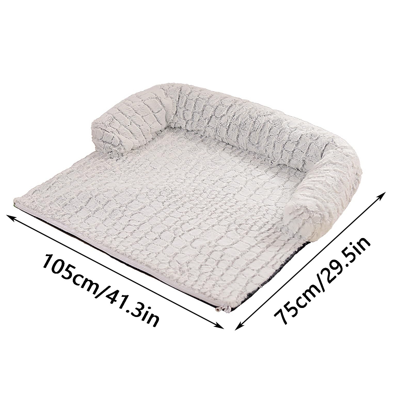 Haustiermatte, Selbstheizendes Haustierbett, abnehmbar und waschbar, warm bequem(Medium)