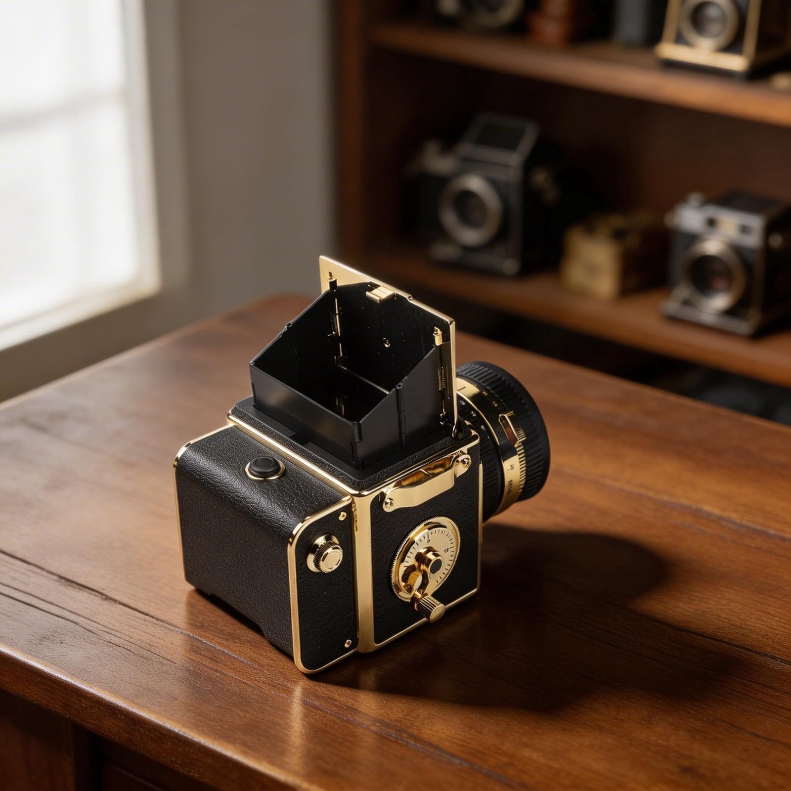 Fotocamera digitale retrò progettata per vlogging e fotografia casual con acquisizione di immagini da 54 MP e uscita video 4K (rosso)