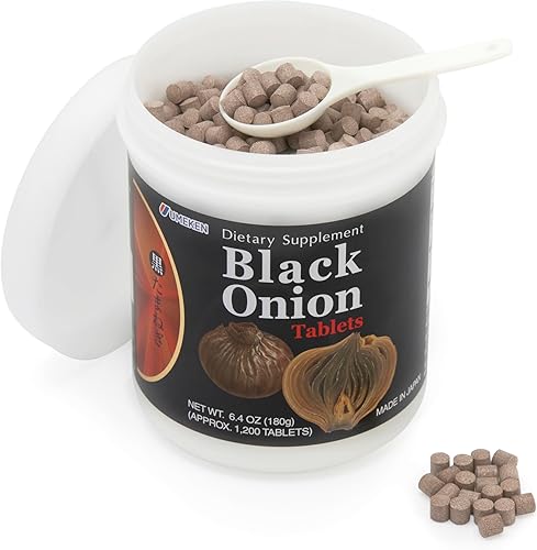 Miniatura 2 de Umeken Cebolla Negra - Concentrado fermentado con quercetina, antioxidante, suplemento dietético, 1333 comprimidos, paquete de 2