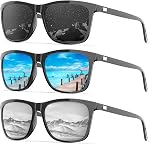 KALIYADI Lunettes de soleil pour hommes Polarized pour hommes: Lunettes de Soleil pour femmes classiques avec UV400 pour conduire Golf de pêche